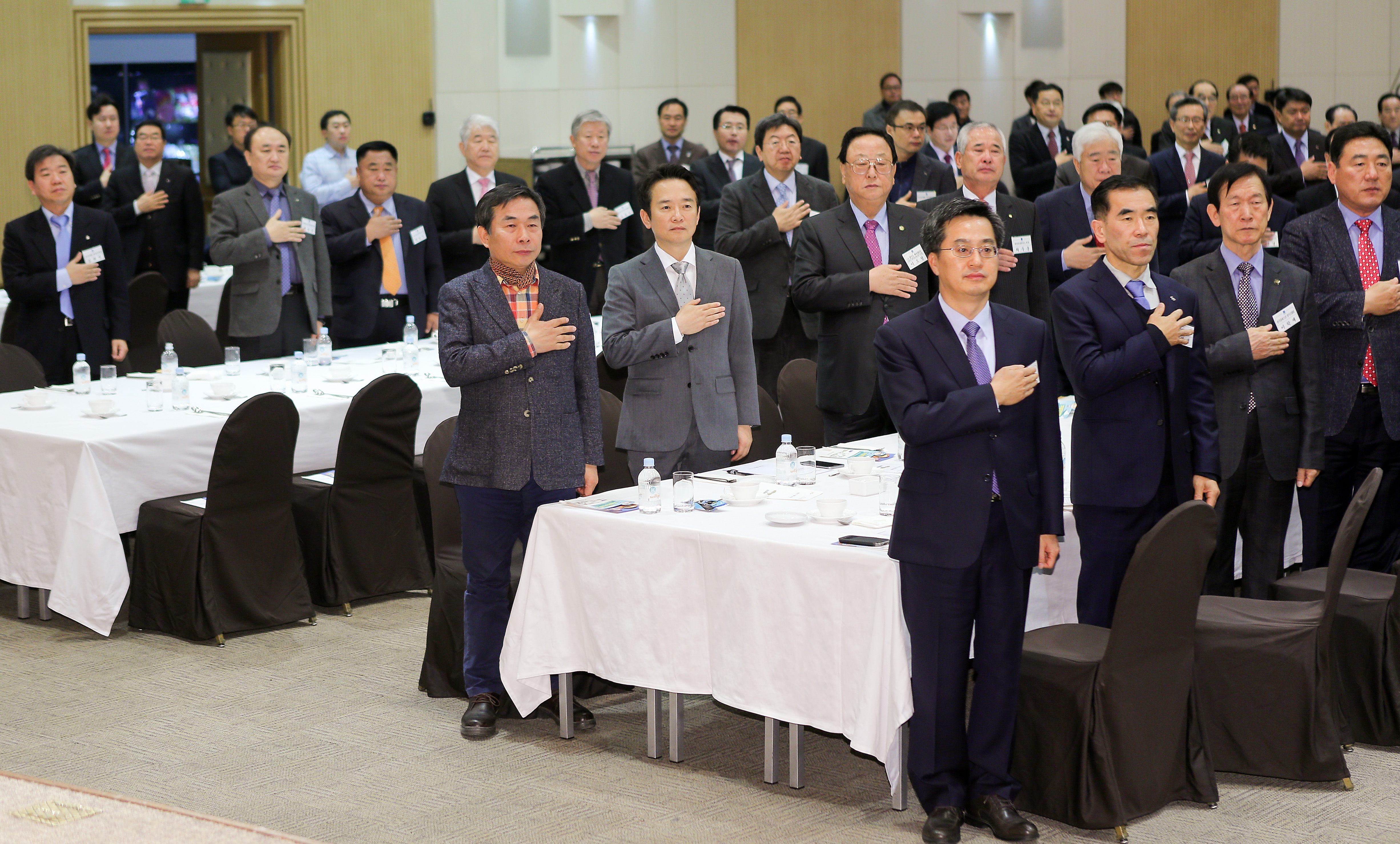 김동연 총장, 기우회 월례조찬회의 주관